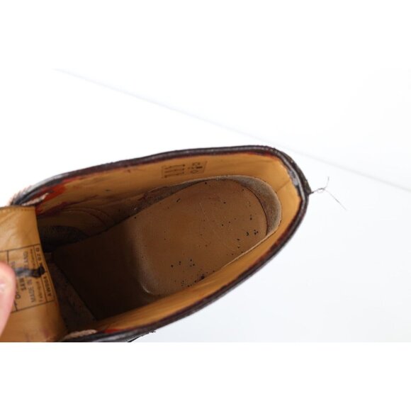 Vintage Dr Martens Mens 11 Distressed Pebble Grain Leather Chukkas Chukka Boots main image 5